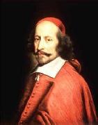 Portrait of cardinal Jules Mazarin